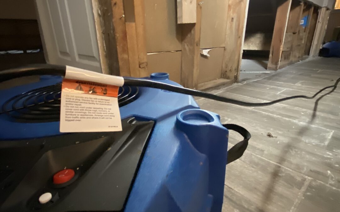 Our team handled water damage cleanup in Gaithersburg, MD, safely and efficiently